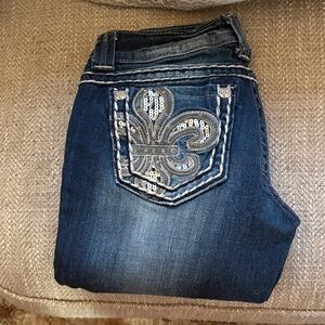 Miss Me Jeans with Embellished Pocket